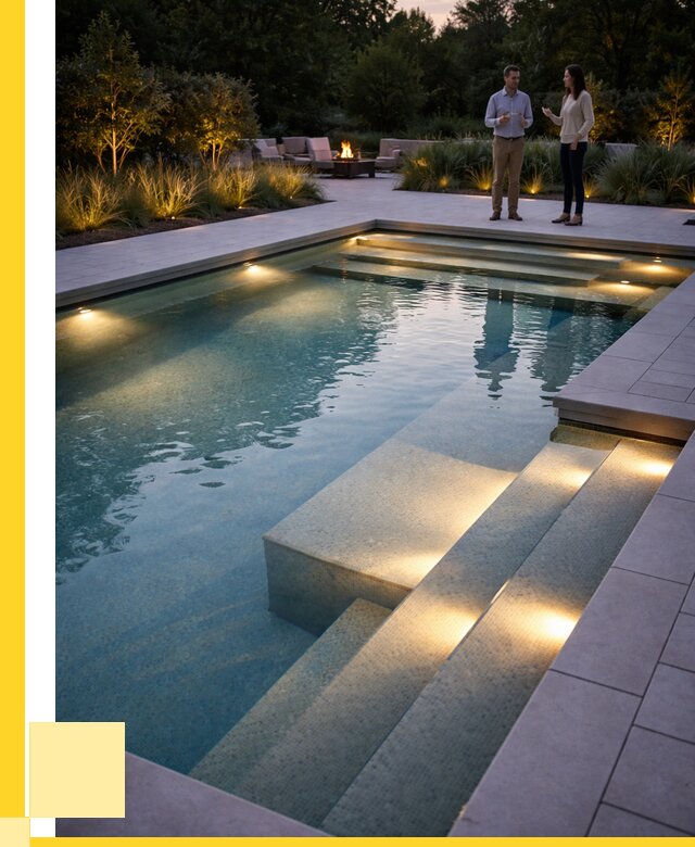 Освещение бассейнов в Белореченске под ключ от 25360 р. | ЭриданБлч