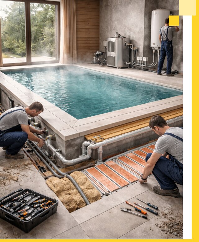 Проектирование и строительство тёплых бассейнов в Белореченске