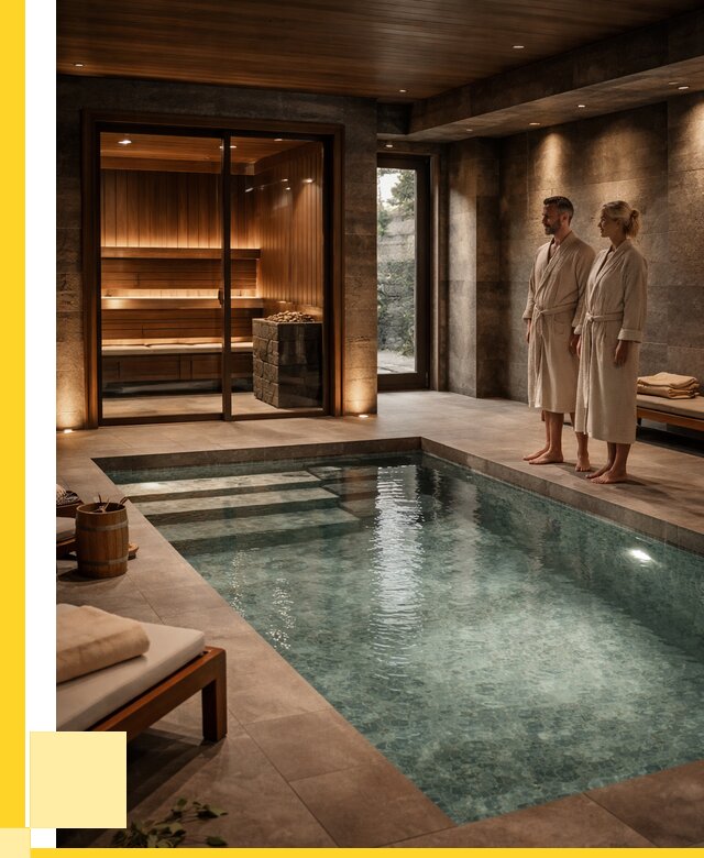 Сауна с большим бассейном в Белореченске от 1217280 р. ЭриданБлч