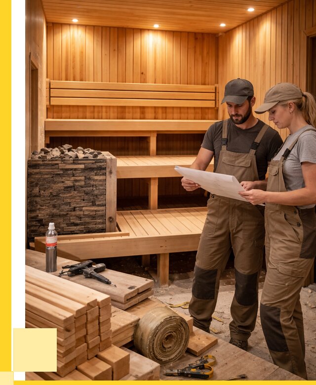 Строительство саун в Белореченске под ключ от 253600 р., ЭриданБлч