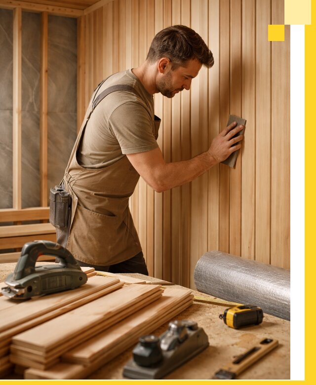 Профессиональная отделка саун и парных под ключ в Белореченске