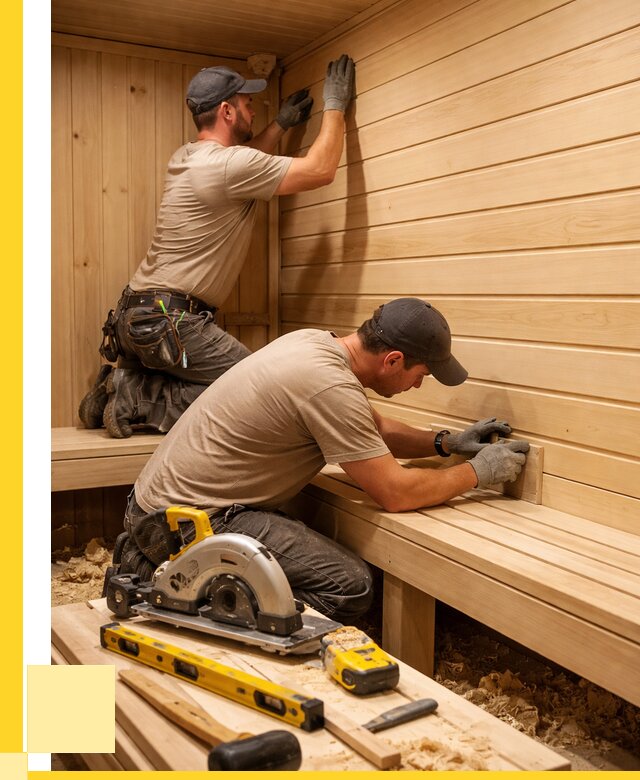 Обшивка саун вагонкой в Белореченске от 2536 р. | ЭриданБлч