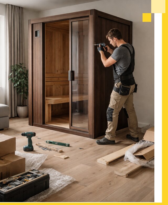 Установка и производство мини саун под ключ в Белореченске