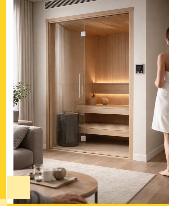 Сауна в квартире под ключ в Белореченске от 121728 р. ЭриданБлч