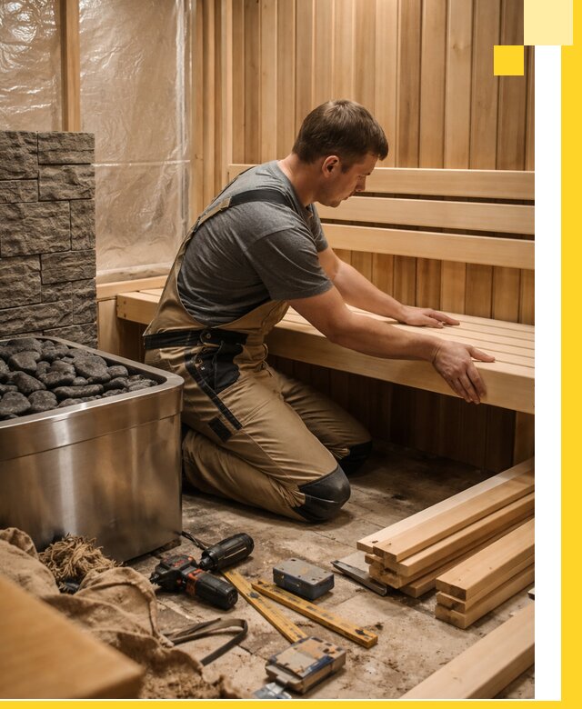 Сауны для дома под ключ с проектированием и монтажом в Белореченске