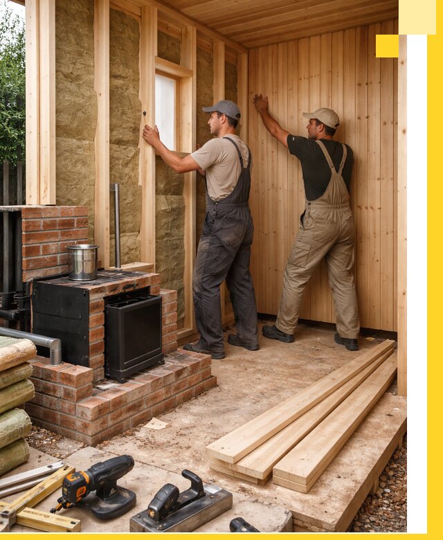 Строительство и установка дачных саун под ключ в Белореченске