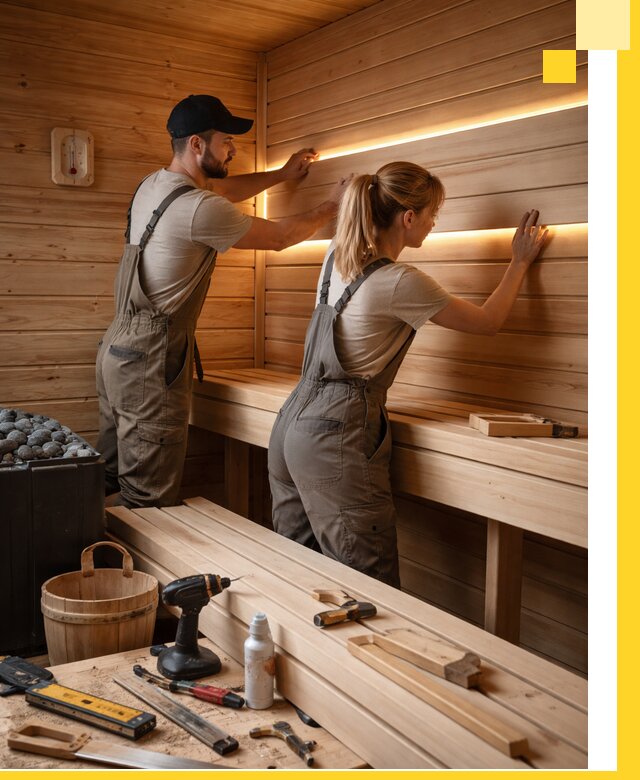 Дизайн саун и бань под ключ с индивидуальным проектом в Белореченске