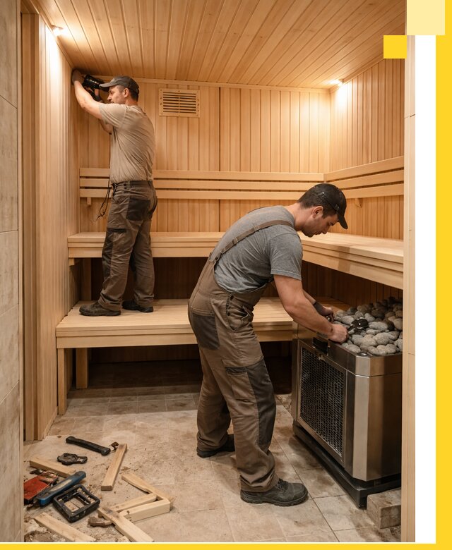 Купить сауну под ключ в Белореченске с монтажом и гарантией