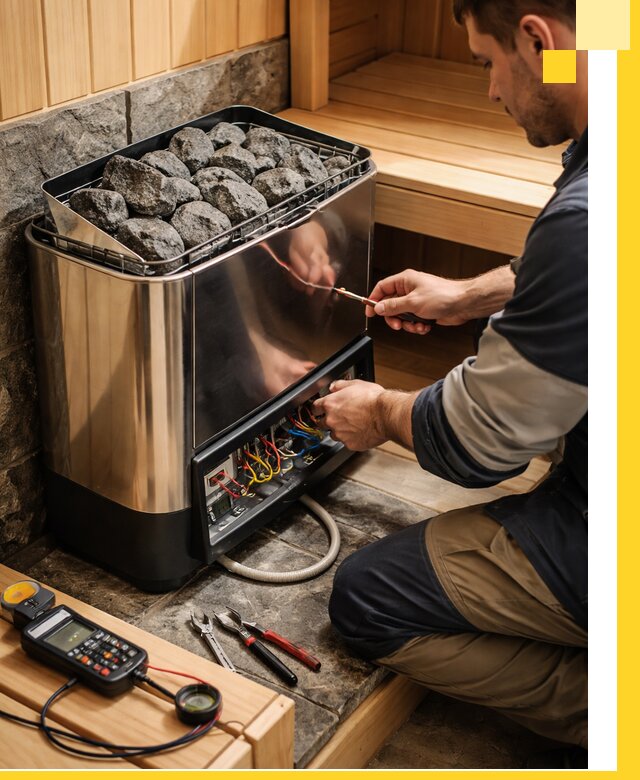 Продажа и установка электрокаменок для саун в Белореченске