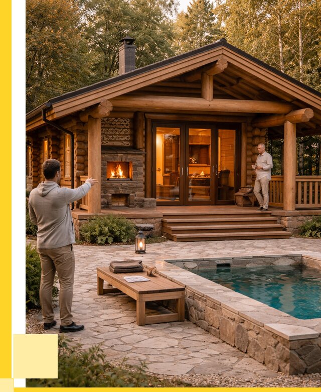 Проекты бань и хамам в Белореченске от 25360 р. | ЭриданБлч