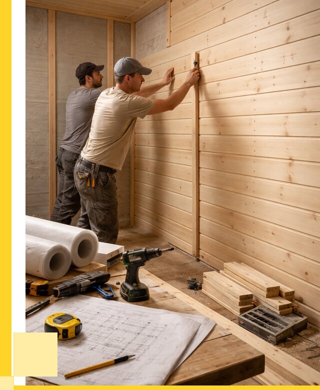 Обшивка бани вагонкой в Белореченске от 1217 р., ЭриданБлч