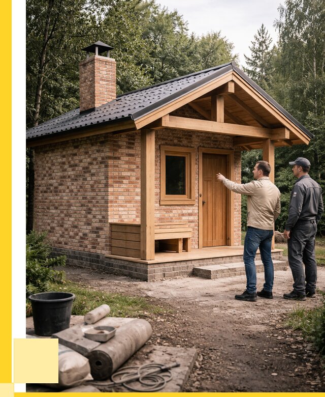 Кирпичные бани и печи в Белореченске от 355040 р. | ЭриданБлч