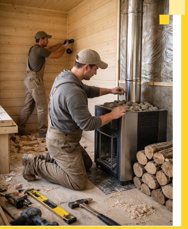 Строительство деревянных бань под ключ в Белореченске проекты и монтаж