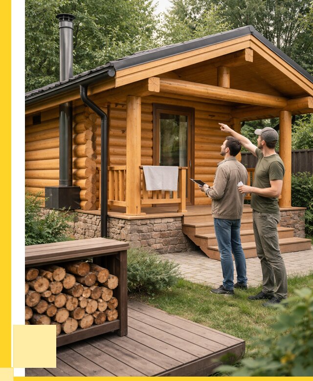 Бани для дачи под ключ в Белореченске от 253600 р. | ЭриданБлч