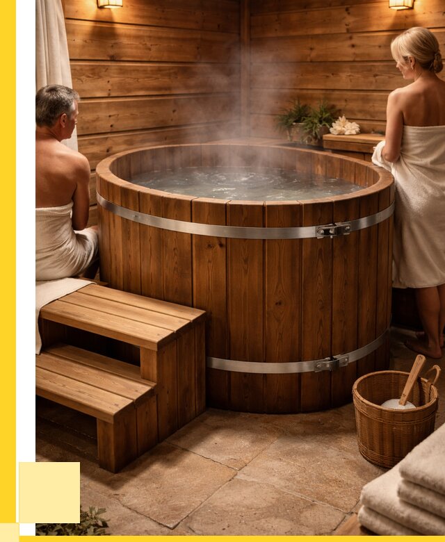 Бани с купелью под ключ в Белореченске от 456480 р. | ЭриданБлч