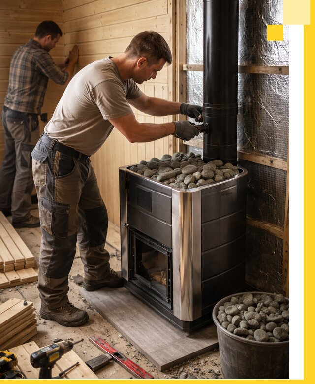 Проектирование и строительство парилок для бани в Белореченске под ключ