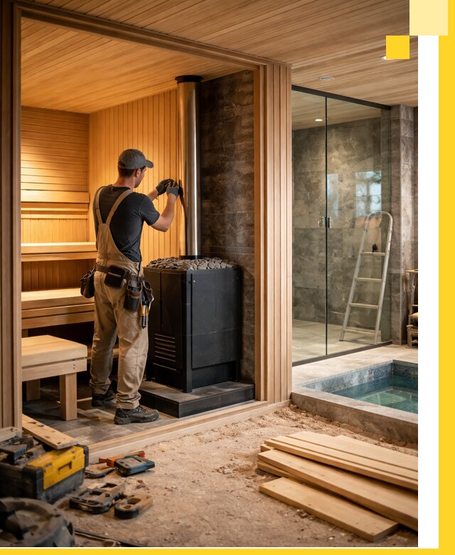 Полное строительство банных комплексов под ключ в Белореченске