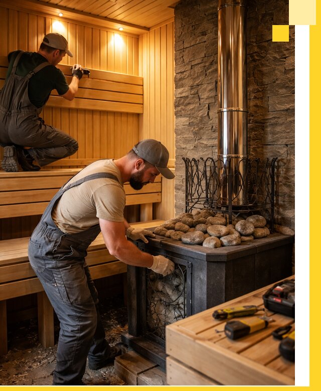 Комплексный дизайн бань, саун и зон отдыха в Белореченске