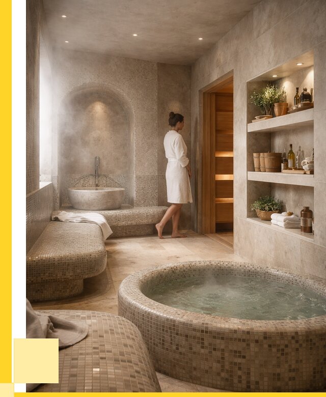 Строительство бани с хамамом в Белореченске от 760800 р. | ЭриданБлч