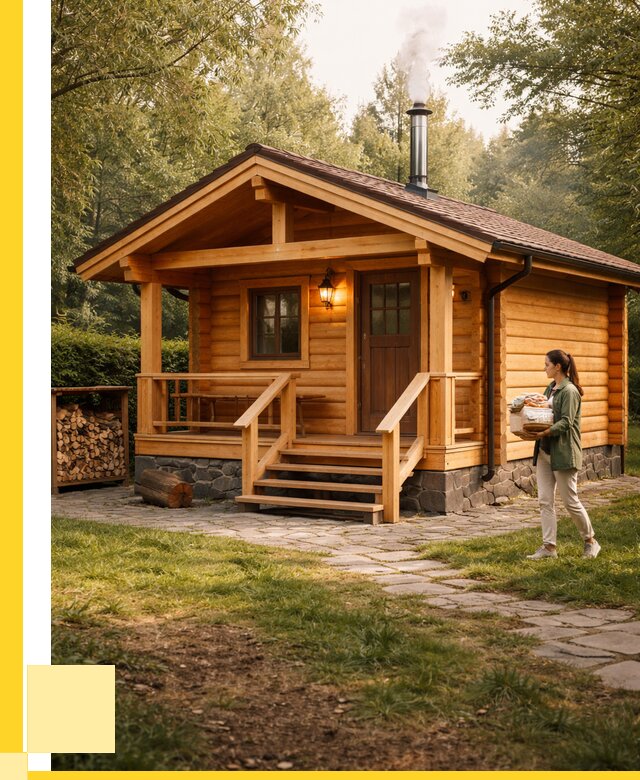 Купить баню под ключ в Белореченске от 659360 р. | ЭриданБлч