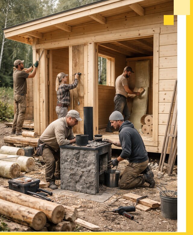 Купить баню под ключ в Белореченске строительство монтаж отделка