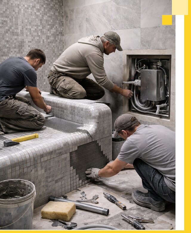 Проекты хамамов под ключ в Белореченске и дизайн и строительство