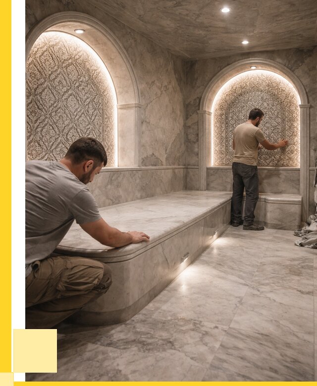 Турецкие бани под ключ в Белореченске от 253600 р. | ЭриданБлч