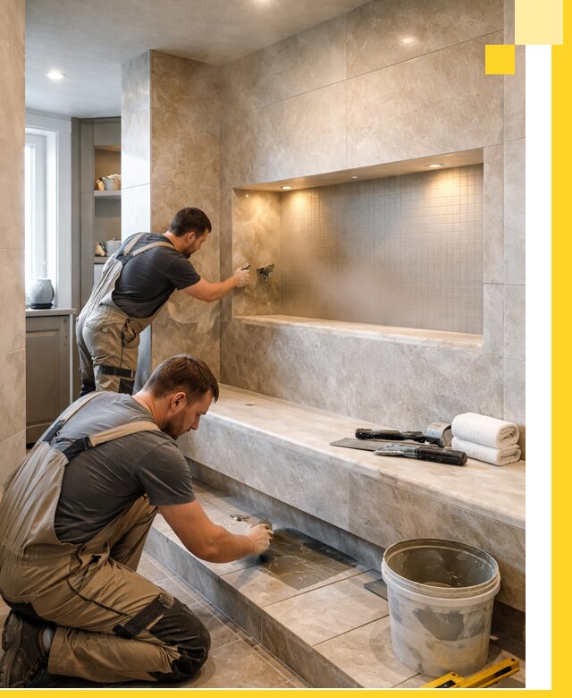 Профессиональное строительство хамама в квартире в Белореченске