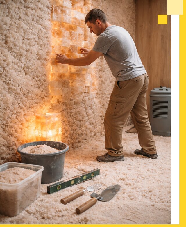 Проектирование и монтаж соляных комнат в Белореченске под ключ